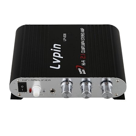 Lvpin 12v 200w Mini Hi-fi Stereo Forsterker Mp3 Bilradio Kanaler 2 Hus Super Bass-dwdz