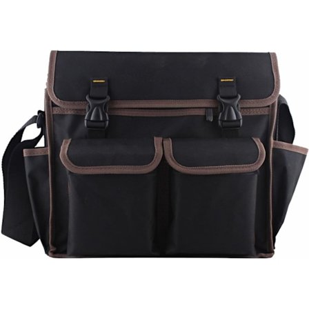 Verktøyveskeorganisator, Elektrikerverktøyveske, Kraftig verktøyveske, Verktøyveske, Verktøyveske i lerret, Vanntett verktøyveske med justerbar 