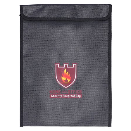 Vanntett sikkerhetspose for penger, dokumenter, smykker og verdisaker med glidelås