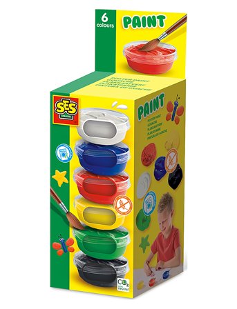SES Creative | Poster Paint 6X45Ml | ONE SIZE