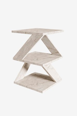 Hanah Home - Sivupöytä Marie - Beige - Pikkupöydät - - Homeroom