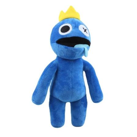 Rainbow Friends Plys legetøj Kawaii blødt udstoppet dyrelegetøj blue