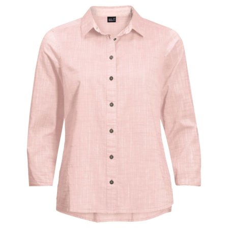 Jack Wolfskin Women's Emerald Lake Shirt Women long-sleeved shirts Pink S