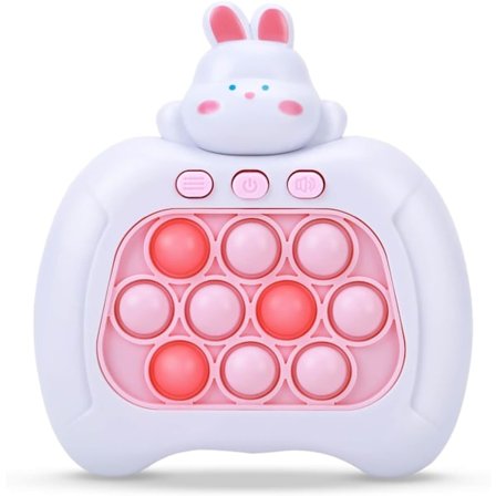 Snabbt tryck bubbelspel, uppgraderade handhållna pop-ljus upp pro-spel leksaker, elektroniskt snabbt tryckspel, fidget sensoriska leksaker för 6 7 8 9
