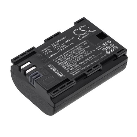 Batteri til Canon EOS R5 Mark II – 2400 mAh Kompatibelt Erstatningsbatteri i Originalkvalitet