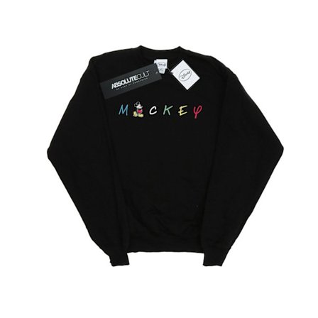 Disney Boys Mickey Mouse Wording Logo Sweatshirt 12-13 år Bl