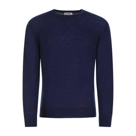 Jil Sander Knitwears Blå, Herre Strik