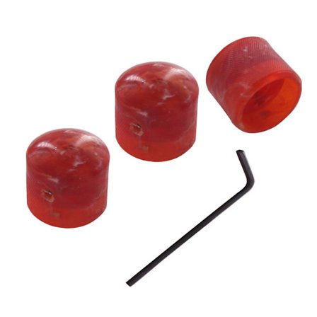 Gitarrknoppar Volym Ton Hastighetskontroll Knoppar Skaft Topphatt Knoppar Gitarr Hastighetskontroll Potentiometrar Knoppar med Sexkantnyckel