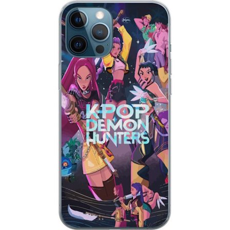 Kompatibel Mobilcover til Apple iPhone 12 Pro Kpop Demon Hunters Fuld Hold Idol Kamp Scene Blades Magisk Kraft