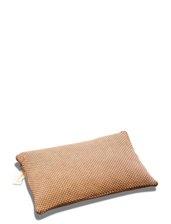 Christina Knit Pillow Home Textiles Cushions & Blankets Cushions Orange Monday Sunday
