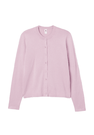 Å WOMAN Cardigan INGRID Stickat Rosa M