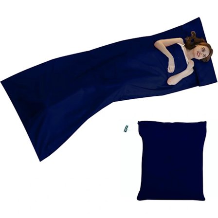 Reiselaken, Lettvekts Reiselaken Sovepose for Camping & Vandring, Marineblå, 90X220cm Blue-FA- Blue 90*220cm