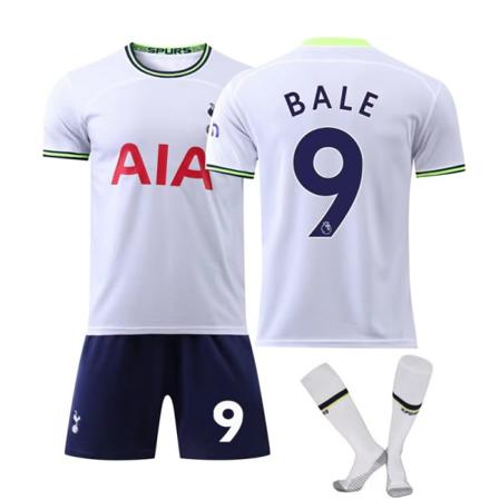 22-23 Tottenham Hotspur Fotballdrakt for barn, ungdom og menn SON 7 28 (150-160cm) BALE 9 XS (160-165cm)