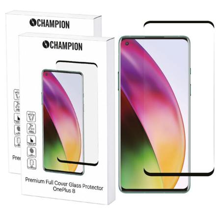 2-pack Oneplus 8 Skärmskydd Heltäckande Härdat Glas Transparent