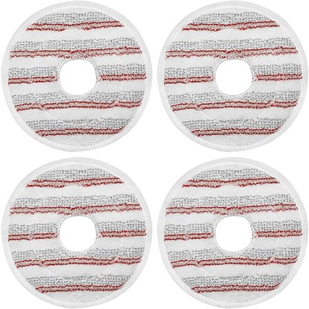 ING 4-osainen moppipään vaihtosarja, sopii Vileda Spin & Clean -vaihtomoppityynyihin - koville lattioille