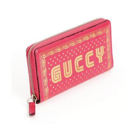 Gucci Vintage, Pre-owned leather wallet Roze, Dames, Maat:ONE Size,leer