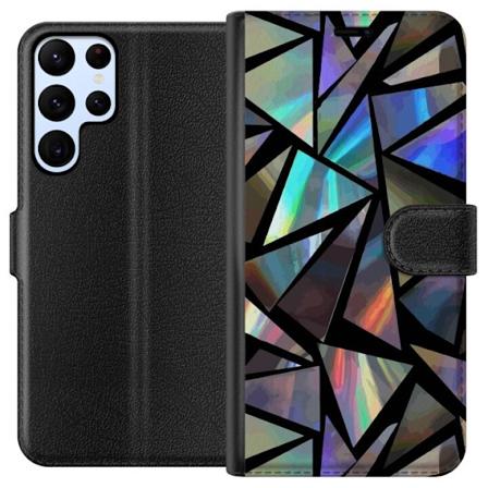 Samsung Galaxy S22 Ultra 5G Lompakkokotelo 3D Heijastus