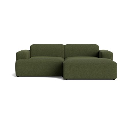 Madrid chaiselong sofa, højrevendt - Aragon Grøn - 240x101x73 - Sofa, chaiselong