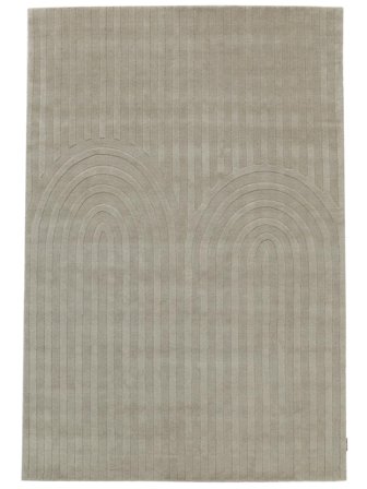 Eve Rug - Greige 160X230 Wool