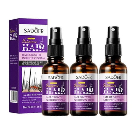 1-3 stk. Hårfjerningscreme Hæmmer Hårvækst Blegning Sikker Mild Spray Effektivt