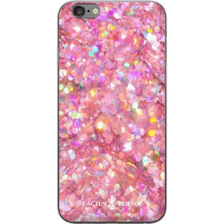 Yhteensopiva Puhelinkuori Apple Apple iPhone 6 Plus Cactus and Friends – PinkGlitter