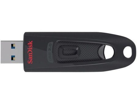 Sandisk Ultra - USB-flashstasjon - 128 GB - USB 3.0