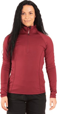 Fischer Women's Vemdalen Baselayer Top Women base layer tops Red L
