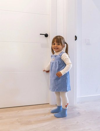 Boboli Thick Tights With Socks For Baby -Bci - Multi/patterned - 74