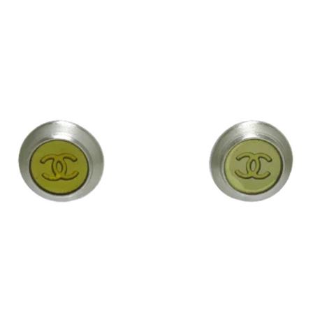 Chanel Vintage Pre-owned Metal earrings , Geel , Dames , Maat: ONE Size