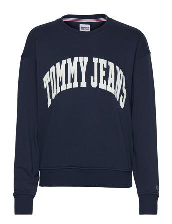 Tjw Rlxd College 1 Crew Sweatshirt Trøje Blå Tommy Jeans
