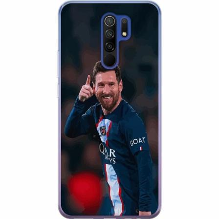 Xiaomi Redmi 9 Genomskinligt Skal Lionel Andrés Messi