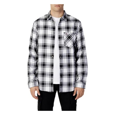 Tommy Jeans, TJM Check Flannel SH Dm 0Dm 15114 Biały, Mężczyzna, Rozmiar: M