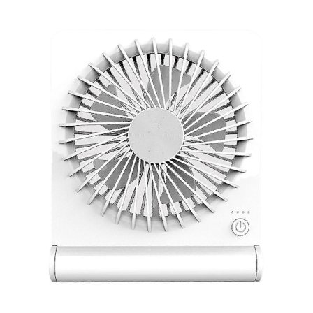 Oppladbar Kraftig Ultratynn Liten Skrivebordsvifte Kjøling Og Stille Vifte Egnet For Soverom Og Kontor