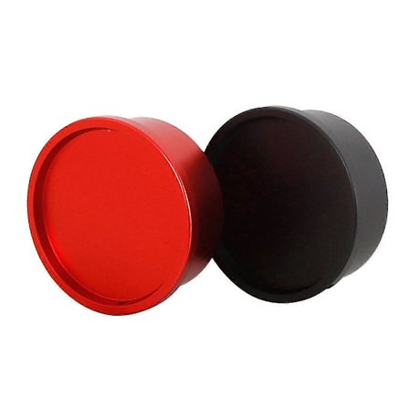 Fuldstændig Metal Teleskop Linse Støvhætte Beskyttelsesdæksel M48x0.75mm Til Astrofotografering Rød