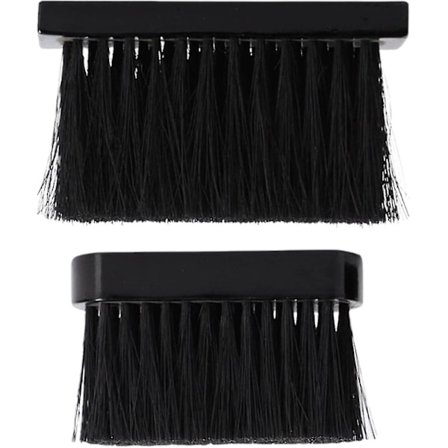 2-pak pejseborste, holdbar rektangulær udskiftningsbørste til ildsted, pejs og grill, 10 cm