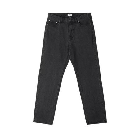 Obey, Straight Jeans Zwart, Heren, Maat:W34