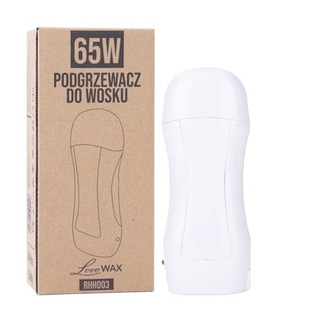 Vaxvärmare - "Roll on" Vit för 100 ml patroner - 65 watt