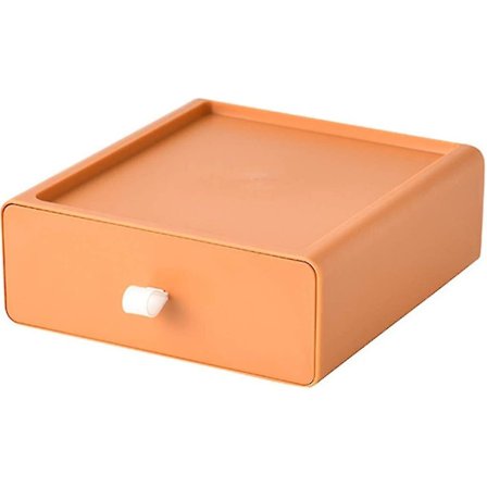 Skrivebords Opbevaringsboks Organizer Skuffe, Stabelbar Stor Kapacitet Diverse Beholder, Smykker Kas