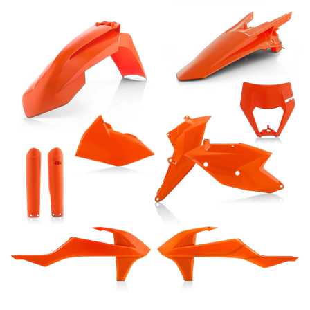 Kit Plastiche Completo Acerbis KTM Arancio - KTM 300 EXC 2017-2017