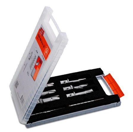 Fein HM ULTRA 35 Kjerneborsett 3/4" Weldon, 8 deler, Maskintilbehør & forbruk