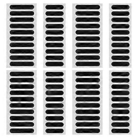 80 stk. Iphonese Højttalerbeskytter Telefonhøjttaler Mesh Klæbende Mærkat Mesh Net Mærkat 13 Pro Max Højttaler Anti Cover