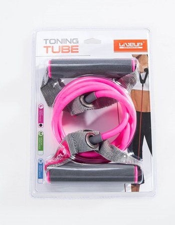 Aserve Liveup Bodytrainer med Håndtag Rød Light, Sport & Velvære, Fitnessudstyr, Øvrigt