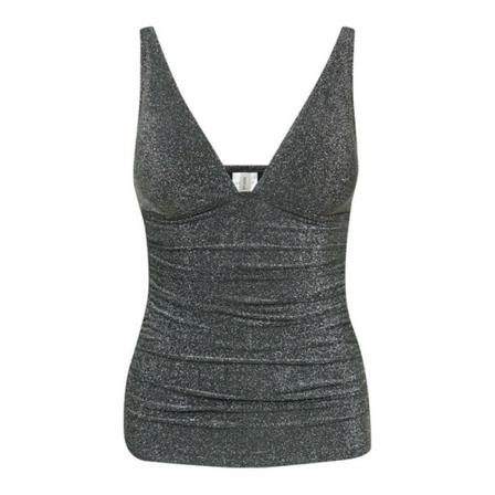 Gestuz, Dalene GZ strap top Grijs, Dames, Maat:L