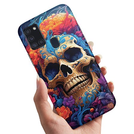 Samsung Galaxy A21s - Skal/Mobilskal Skull