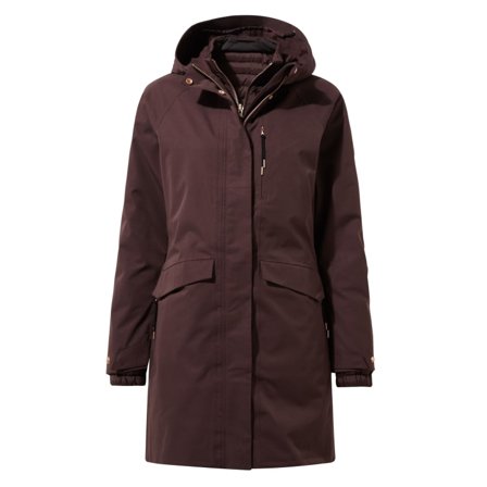 Craghoppers Cato 3in1 Jacket Women down-lined parkas Purple 12