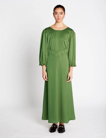 Bruuns Bazaar Acaciabblulla Dress - Green - 42