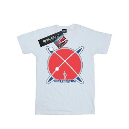 Marvel Boys Ant-Man Planet Logo T-shirt 7-8 år Vit White 7-8 Years