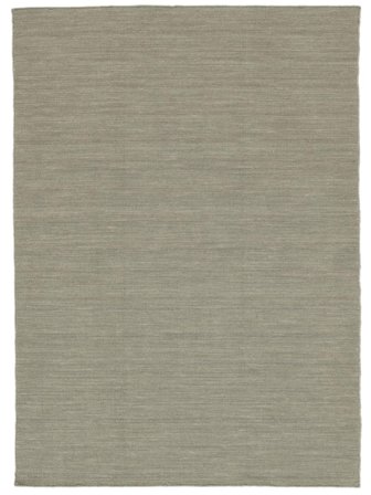 Handloom Flat 140X200 Pequeño Gris Claro/Beige Lisa Alfombra De Lana
