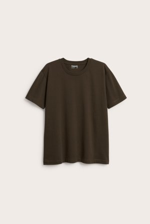 Kappahl | T-shirt loose fit Ruskea S | Ruskea