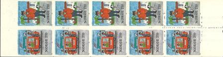 Norge 1984 - AFA 924Cv-925Ch - Frimærkehæfte - Postfrisk